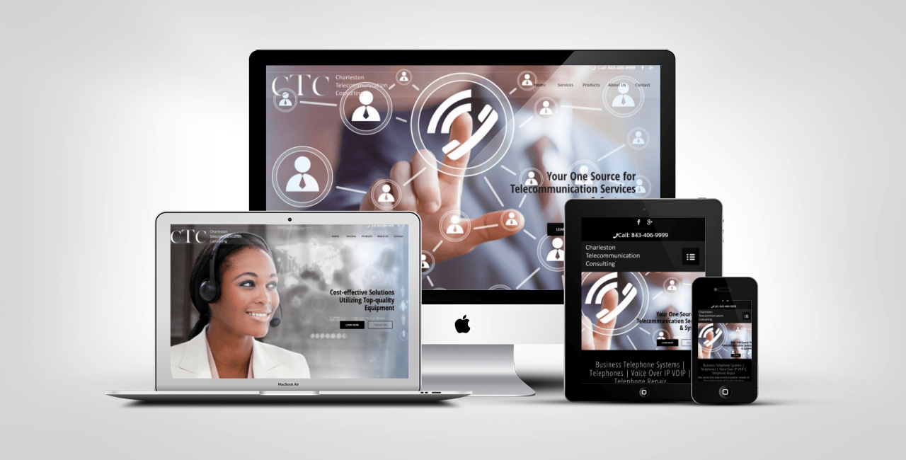 Website Design Portfolio Example
